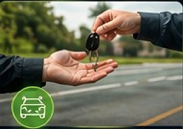 Entrega de chave de automóvel