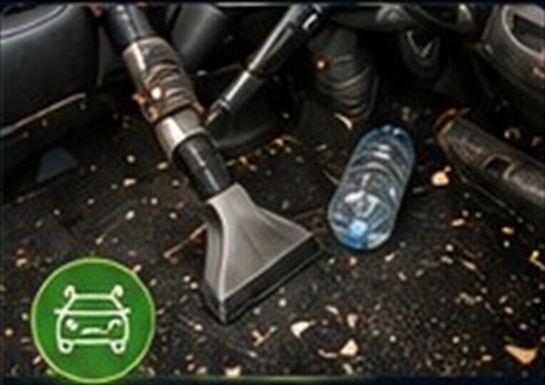 Higienização interna de automóvel