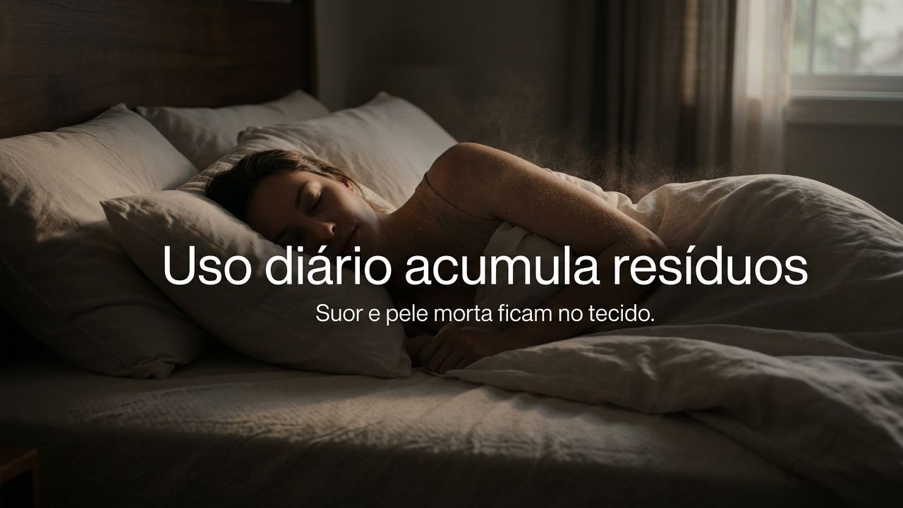 Uso diário acumula resíduos